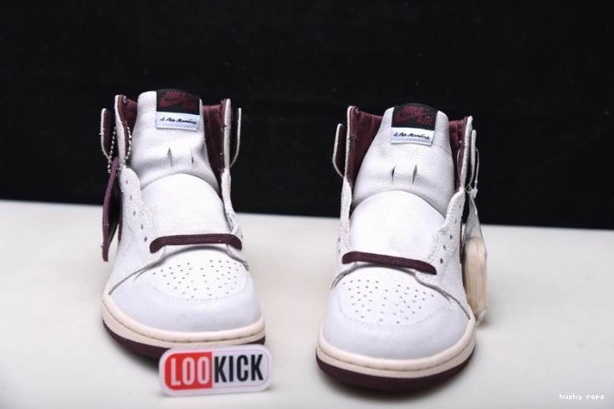Cheap Husky Jordan x Ma Maniere High OG DO7097-100 A Air 1 0725